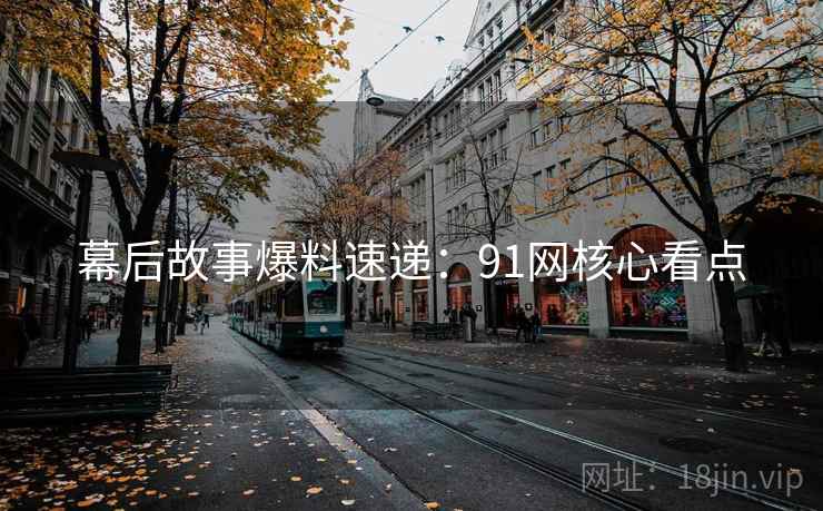 幕后故事爆料速递:91网核心看点